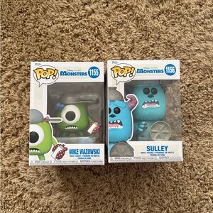 NWT Monsters Inc FUNKO POPS